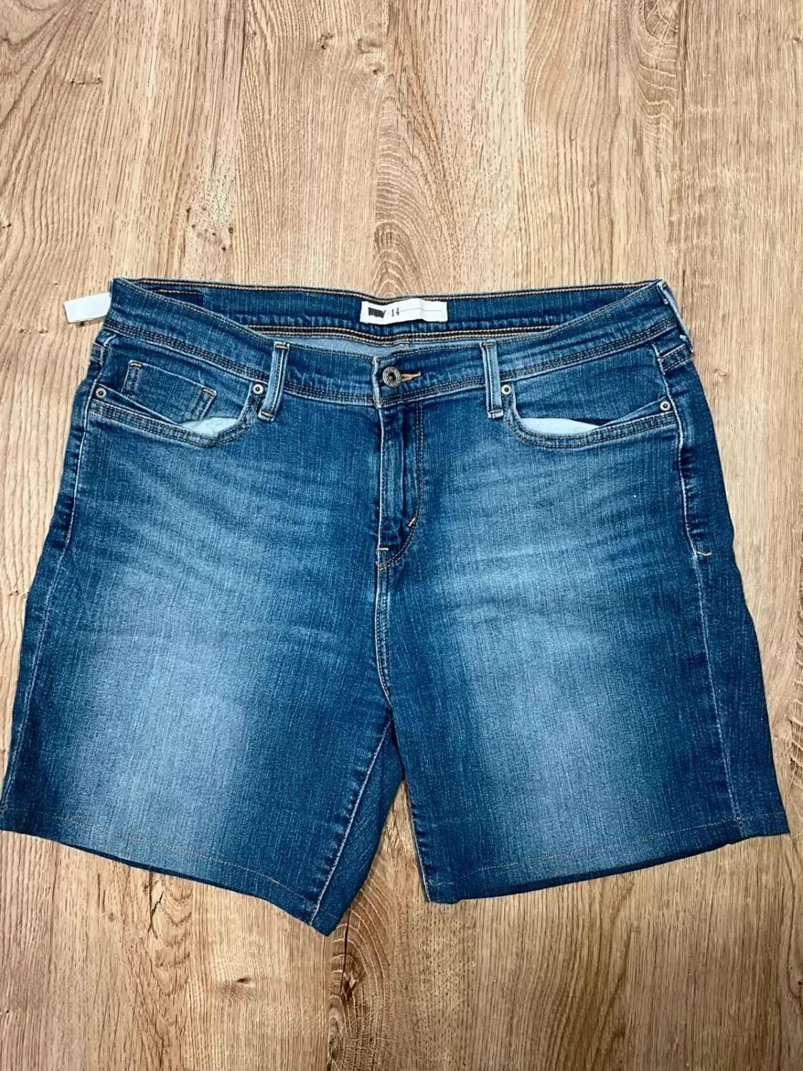 Short Levi's 14 - W32 Femme 98% Coton Bleu délavé Slv006 – photo 2